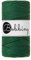 Bobbiny Macrame Cords 3 mm - 100 m - 100% Baumwolle (Pine Green)