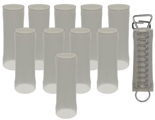 Poolzilla Sleeves for Pool Safety Cover Springs, Protect Spring and Deck, 10 Pack