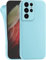 MyGadget Cover per Samsung Galaxy S21 Ultra - Custodia Protettiva in Silicone Morbido – Case TPU Flessibile - Ultra Protezione Antiurto & Antiscivolo Azzurro
