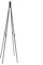 INIFLM Treillis d'obélisque de jardin, 170,8 cm, en fer forgé, support pour plantes grimpantes en pot