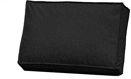 Bielik Palettenkissen 60 x 40 für Palettenmöbel | Wasserdicht Europaletten Sitzkissen Made in EU | Palettensofa kisse in Farbe: Schwarz