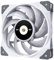 Thermaltake ToughFan 12 White High Static Pressure 2000 PWM, Metal-Reinforced Motor Hub, Gen.2 Hydraulic Bearing 120mm Case/Radiator Fan, Single Pack, CL-F117-PL12WT-A