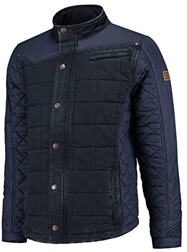 Tricorp 404002 Premium Denim Jacke, 100% Nylon/98% Baumwolle, 2% Elastan, 305g/m², Denim Blue, Größe XS
