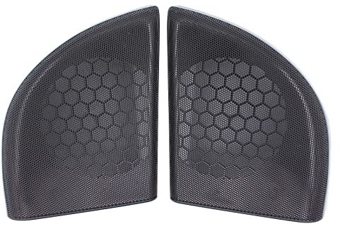 Doo Engy Lautsprecher Abdeckung Blende Grill Türlautsprecher Verkleidung Trim Aufkleber vorne links und rechts für CLC C Klasse CL203 2 Türen 2001-2011