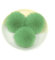 20 Stück 4cm Pompons Kunstfell Bommel Farbiger Fellknäuel mit Elastischer Schlaufe für DIY Basteln Weihnachtsdekoration Tischdekoration Geburtstagsdeko Kleideraccessoires,Grün