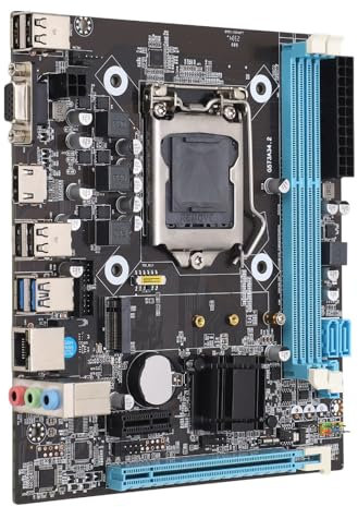 Sxhlseller H81 LGA 1150 Motherboard, M-ITX Gaming Motherboard with Dual Channel DDR3 Slot, High Speed M.2 Interface for Game Office Home