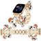 REALSIGN Stilvolles Metall-Armband, kompatibel mit Apple Watch, 38 mm, 40 mm, 41 mm, Halloween-Armband mit Totenkopf-Anhängern und Kürbis-Geist-Anhängern für iWatch Serie 10, 9, 8, 7, 6, 5, 4, 3, 2