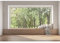 Ttincceer Wohnzimmer Hintergrund 300x200cm Modern Japanisch Erker Fenster Französisch Fenster Fotografie Hintergrund Draußen Fenster Pflanzen Retro Holzboden Fotografie Hintergrund