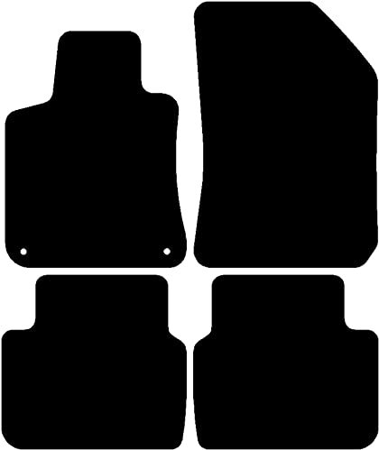 Kovvar Fußmatten passend für Peugeot 308 2013-2021 Passend zur Ausführung: 308 Phase 2 | Kombi | Qualität: Basic