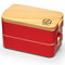 BMORE® Lunch Box,1000ml Bento Box with Stainless Steel Cutlery & Chopsticks. Stackable 2 Layer Food Container for Adults, Kids. Microwave & Dishwasher Safe (Stainless Steel Liners Included) UK Company