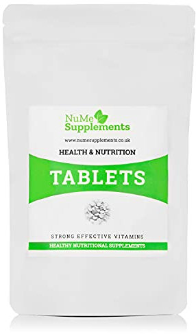 NuMe Supplements Vegan Zinc Citrate 100mg Tablets Max Strength | 120 Tablets | Supports Immune Function Fertility Healthy Bones Vision Hair Nails and Skin | Zinc Citrate Supplement | UK Made | GMP