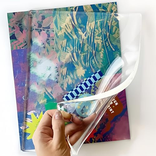 Creative Reusable Gel Printing Plate – 5 X 7 Durable and Easy-to-Clean Gel Plate for Vibrant Monoprinting Art Projects – Ideal for Kids, Crafters, and Professional Artists
