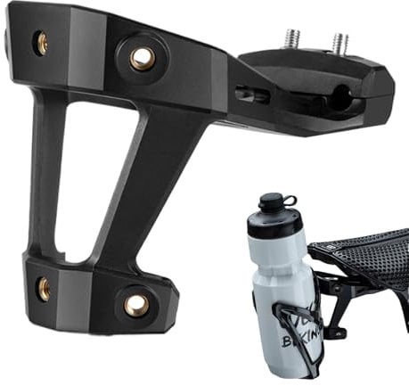 Cycling Bottle Cage Saddle Converter - Rear Mount Adapter for Bike Bottle Holder | Sturdy and Adjustable Saddle Converter for Road Bike or Mountain Bike Hydration, Easy Installation, Lightweight