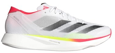 adidas Performance Adizero Takumi Sen 10 Laufschuh Weiß weissschwarzrot, 45 1/3 Herren
