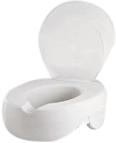 Toilettensitzerhöher Toilettensitz Soft mit Deckel weich