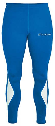Givova, running long pant, light blue, M