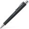FABER-CASTELL 241153 - Kugelschreiber Poly Ball XB, schwarz (Schreibfarbe blau), 1 Stück, mit auswechselbarer Mine, dokumentenecht