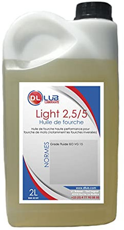 DLLUB - HUILE DE FOURCHE FORK LIGHT 2.5/5-2 litres