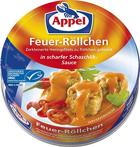 Appel MSC Feuer-Röllchen, in scharfer Schaschlik-Sauce 200 g