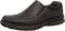 Clarks Hombre Cotrell Free Mocasines, Negro (Black Oily Leather), 44 EU