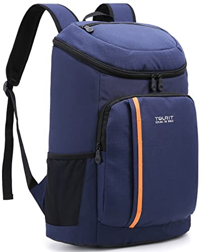 TOURIT Cooler Backpack 30 Cans Lightweight Insulated Leak-Proof Soft Cooler Bag Large Capacity for Men Women to Picnics, Camping, Hiking, Beach, Park or Day Trips