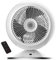 Rowenta HQ7112 Air Force Hot&Cool, Ventilatore con funzione Caldo e Freddo, Comfort Adatto per tutto l'Anno, Silenzioso con 45 Decibel, Grigio