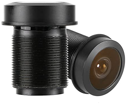 Standard Gewindeschnittstelle 180 ° Fisheye-Objektiv, M12 Objektiv Filter 1,44 mm 1/2,5-Weitwinkel-5MP-HD-Objektiv für CCTV-Überwachungskameras