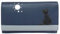 Mala Leather Midnight Collection b枚rse aus Leder, RFID-blockiert 3496_35, navy (Blau) - 3496_35