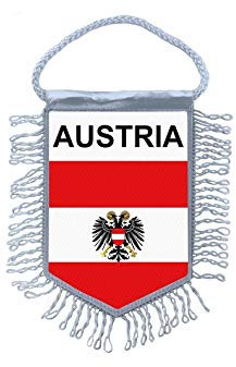 Akachafactory Wimpel mini Flagge Fahne flaggen miniflagge österreich ref2