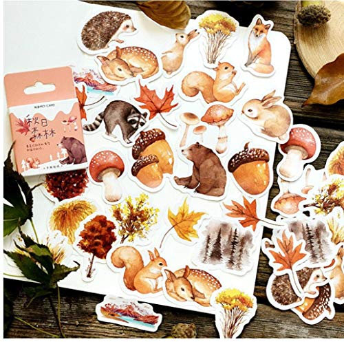 Herbst-tier-aufkleber, Diy Scrapbooking Dekoration Fotoalbum Tagebuch Kalender Handy-computer