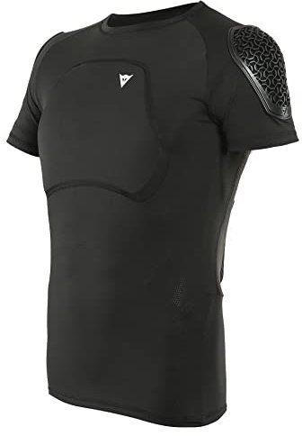 DAINESE - Trail Skins PRO Tee, Maglietta Protezione Torso da MTB, per Uomo e per Donna, Nero, L