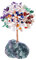 Jovivi Crystals Tree 7 Chakra Gemstones Tree of Life Healing Crystal Bonsai Tree Ornament Spiritual Gifts for Women Home Decor Feng Shui Money Tree Good Luck Wealth
