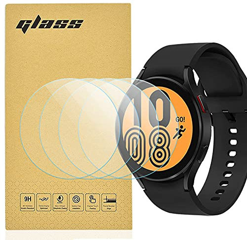 Totill [3 Unidades Protector de Pantalla para Samsung Gear Watch 4, Cristal Templado para Watch 4 Fácil Instalación, Vidrio templado 9H,Alta Definicion,Anti-Arañazos