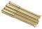 M4-Tür Garnitur Griff Drücker Hülsen-Schraube Rosette 35-60 Messing Farbe 4 Stück