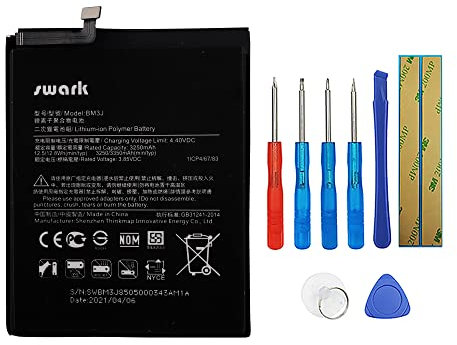 Swark Batterie BM3J compatible avec Xiaomi Mi 8 Lite MI8 Lite M1808D2TG avec outils