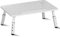 Bracwiser Monitor Stand Riser,3 Height Adjustable Desktop monitor stand for Computer, Laptop, Printer, Notebook with Vented Metal Platform 370X235MM Hold Up to 25KG White