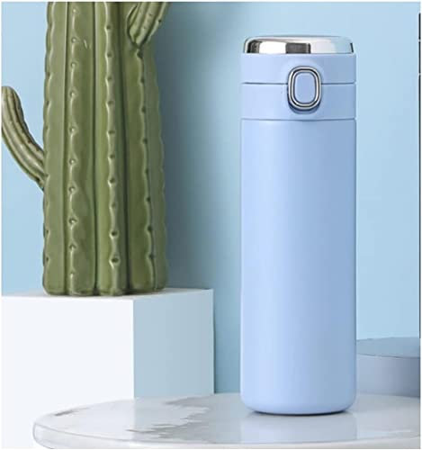 VVHUDA Botella de Aislamiento Inteligente de Guisante Creativa, Termo Digital de Acero Inoxidable, Taza portátil para Estudiantes Masculinos y Femeninos Small Gift