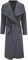 Women Long Waterfall Italian Duster Coat, Ladies Long Sleeve Oversized French Belted Trench Open Jacket, Adult Celebrity Winter Cardigan Cape With Pockets UK Plus Size 8-22, (Charcoal-20-22)