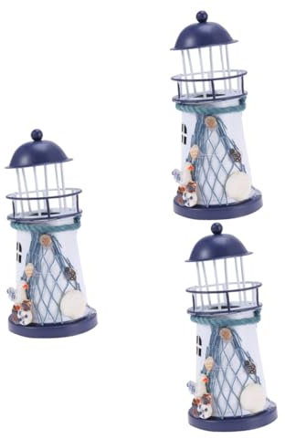 BESPORTBLE 3 Faros Náuticos Intermitentes Junto Al Mar