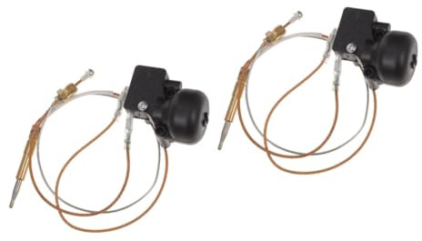POPETPOP 2 Sets Safety Dump Switch Patio Heater Repair Tower Heater Patio Heater Replacement Parts For Outdoor Patio Heater Tilt and Thermocouple Sensor Kit Abs Gas Suite