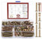 Conjunto de Tornillos y Tuercas para Muebles M6, 95 Pcs Kit Surtido de Tornillos de Alan y Tuercas Remachables para Cunas, Cabeceros, Camas, Sillas, Muebles