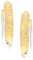 My Gold Damen Creolen Ohrringe Gold 333 Gelbgold Weissgold Echt (8 Karat) Bicolor 25mm x 6mm C-07921-G362