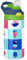 Kcldeci Isolierte Wasserflasche mit Strohhalm für Sport und Reisen, Eiscreme-Icons, Sport-Wasserflaschen, halten 24 Stunden kalt und heiß