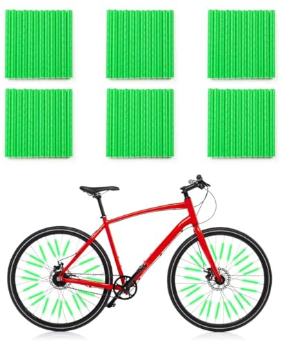 XIATIAN 72 Pcs Bike Spoke Reflector, Bike Wheel Spoke Reflectors