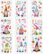 Katzen Balkon Möbel Fensteraufkleber, Wand, Tür, Kunstdekorationen, Fensteraufkleber, Muttertagsdekoration Buchstaben Wand (Pink, One Size)