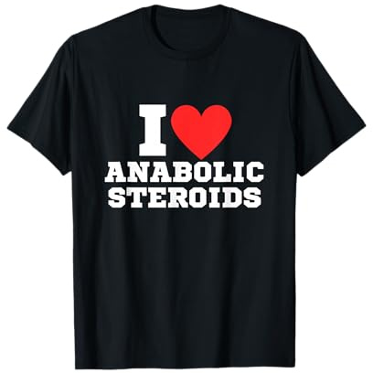 Ich liebe Tren Anabolika | Lustiges Fitnessstudio T-Shirt
