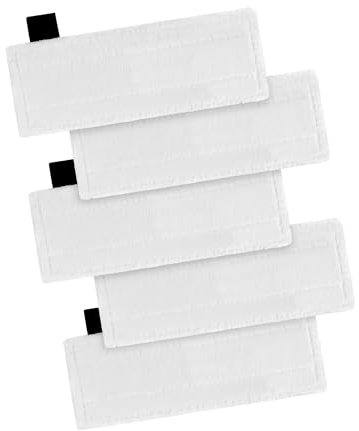 5Pcs Serpillières pour Kärcher SC2 SC3 SC4 SC5 Accessoires Lavette Nettoyeur Vapeur Bonnettes compatible avec Karcher Vapeur Easyfix SC Série Chiffons pour Karcher de Rechange en Microfibre