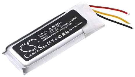 Batteria di ricambio per JBL Live Pro 2 Charging Case, Tune Flex Charging Case PN:JBL GSP721641 500 mAh / 1,85 Wh