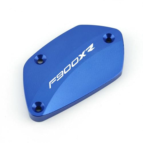 YCSYHQM Motorrad Heck Bremse Flüssigkeit Tank Master Reservoir Abdeckung Passt für BMW F900XR Motorrad Oil Cup Cap-Blue