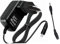 Sullroy Adattatore 8 V-9 V AC/DC per Logitech MX AIR DiNovo Mini Edge Dinovo Edge Tastiera Bluetooth Harmony 900 Telecomando MX1000 Bluetooth MX Revolution 8VDC-9VDC Alimentazione Batteria